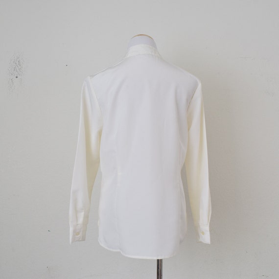 Vintage 90s Embroidered Button Blouse - image 4