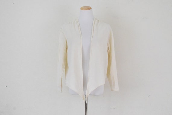 Pre-Shrunk Cotton Cardigan - image 2