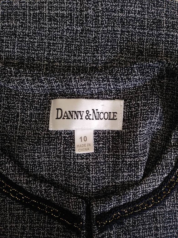 Vintage Micro Plaid Crop Jacket | 80's polyester … - image 10