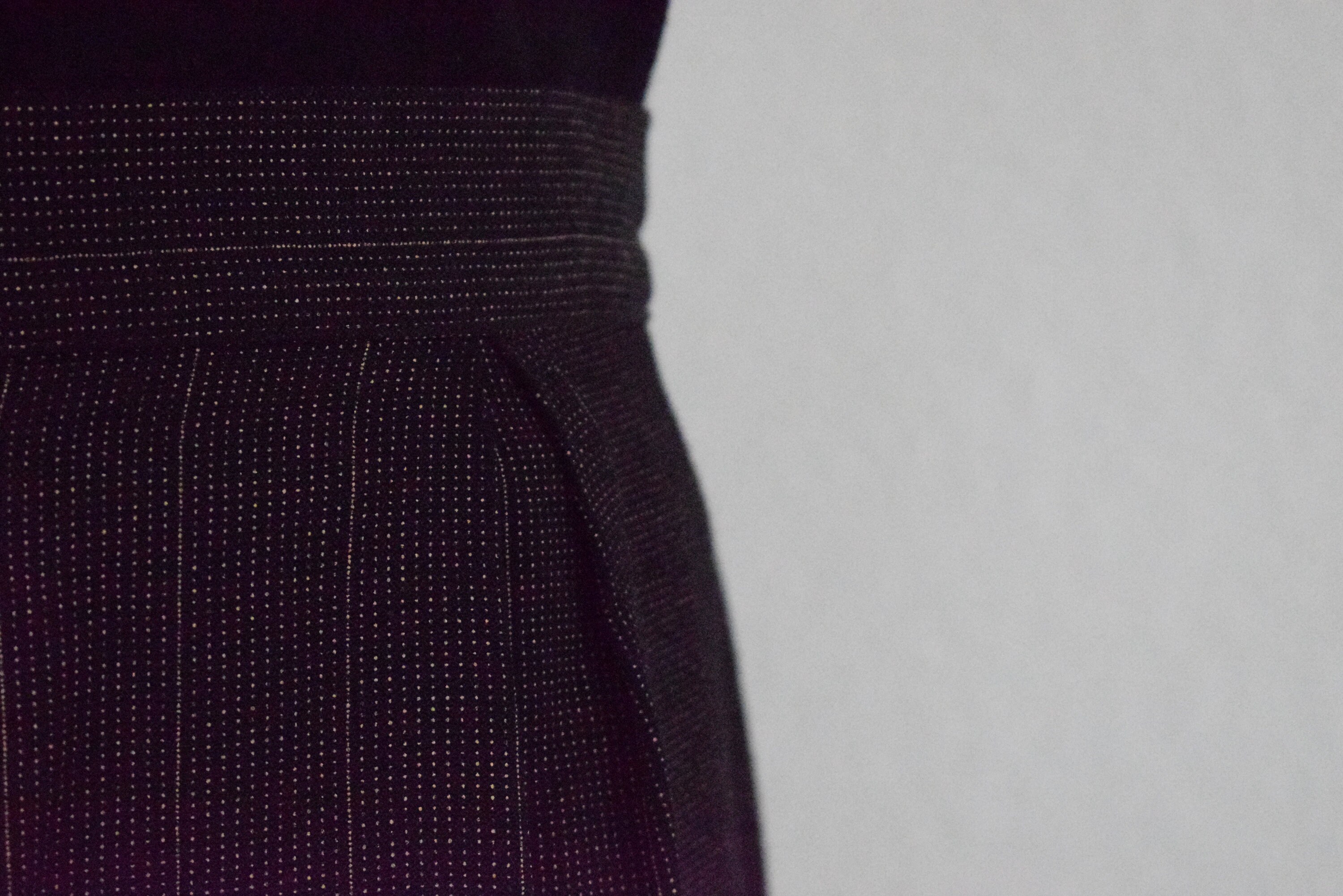 chalk stripe pants