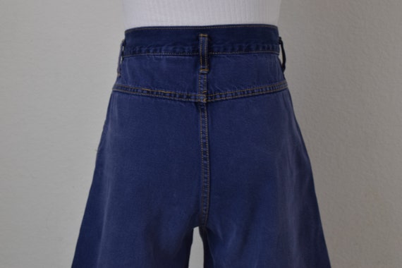 Vintage 90s High Waist Blue Denim Shorts by Jerry… - image 4