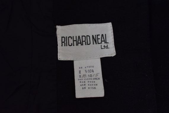 Vintage 80s Black Crop Jacket by Richard Neil Ltd. - image 10