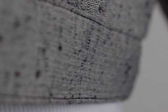 Vintage Polyester-Rayon Gray Jacket/Top - image 8