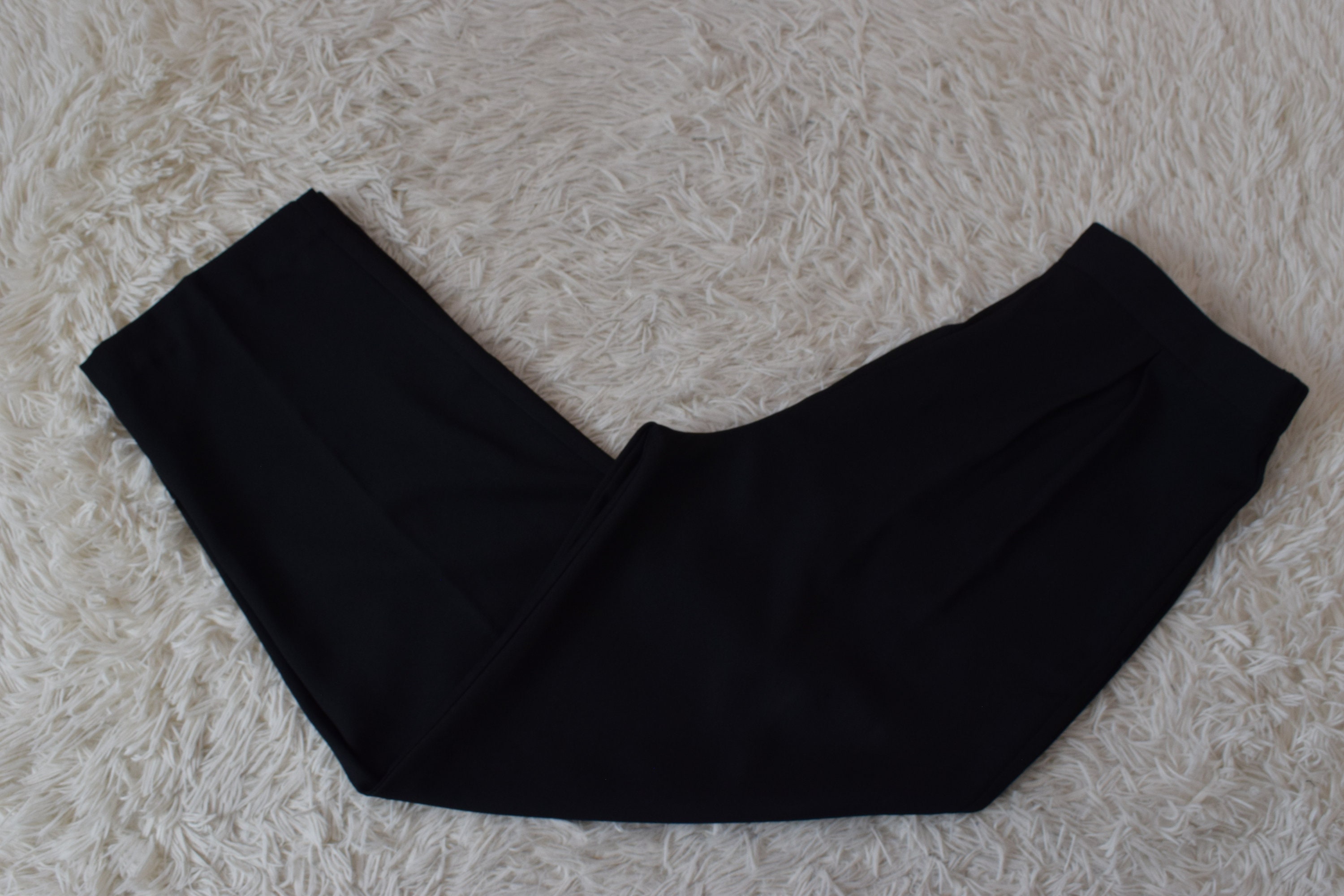 Vintage 80s Black Pleated Polyester/spandex Pants | 30-32 Waist - Etsy