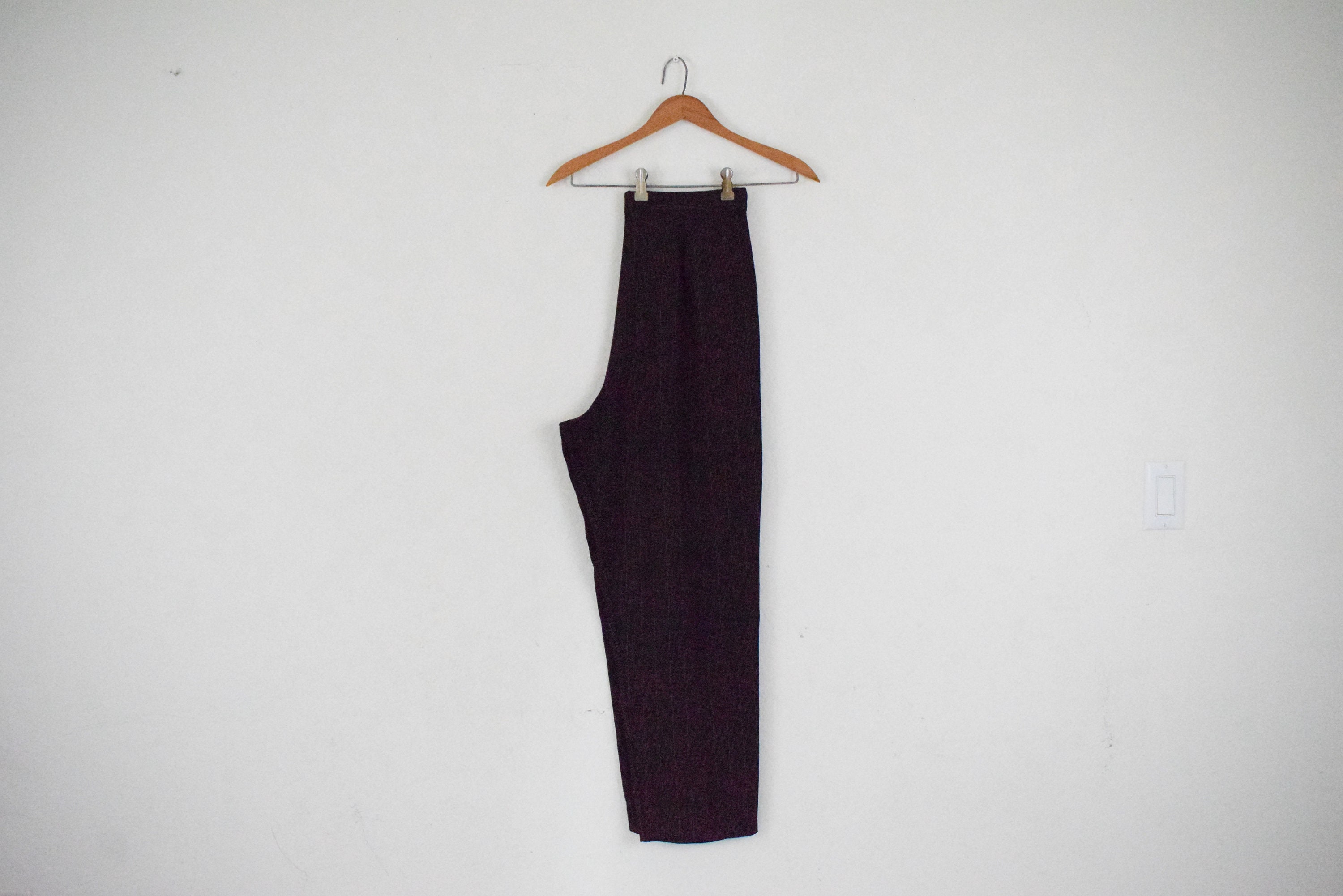chalk stripe pants