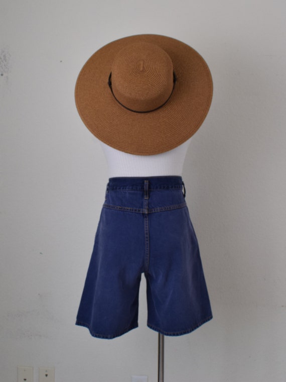 Vintage 90s High Waist Blue Denim Shorts by Jerry… - image 3