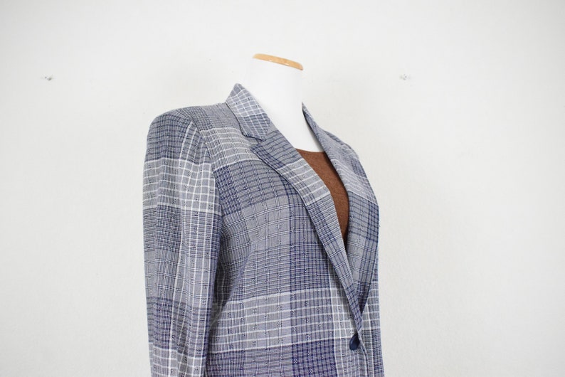 Plaid Oversized Blazer
