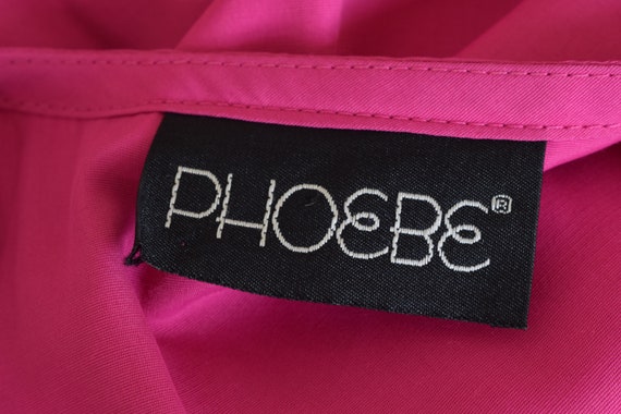 Vintage 80s Hot Pink Dress by PHOEBE - image 10