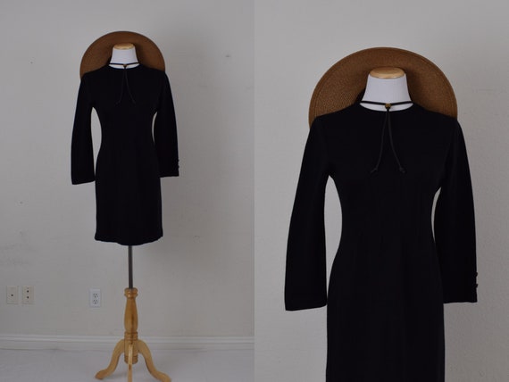 Vintage 80s Little Black Dress by POSITIVE ATTITUDE