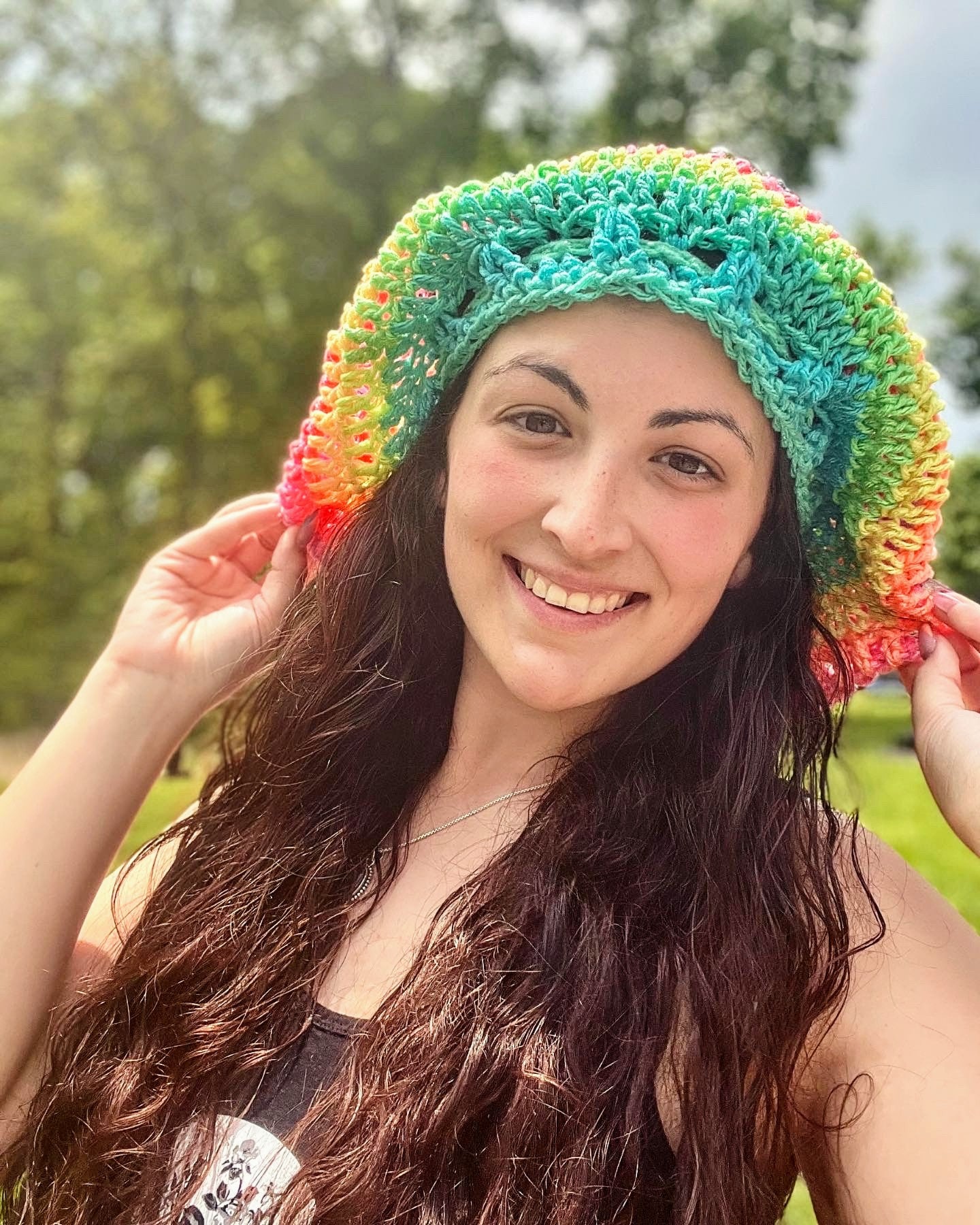 Crochet Tam Hat Pattern simple and Sweet Easy Etsy