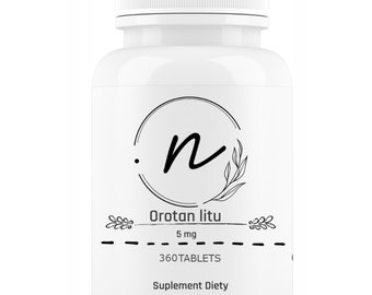 Litio Orotato 5 mg 360 Compresse Vegane Umore Sonno e Funzioni Cerebrali Oligominerali