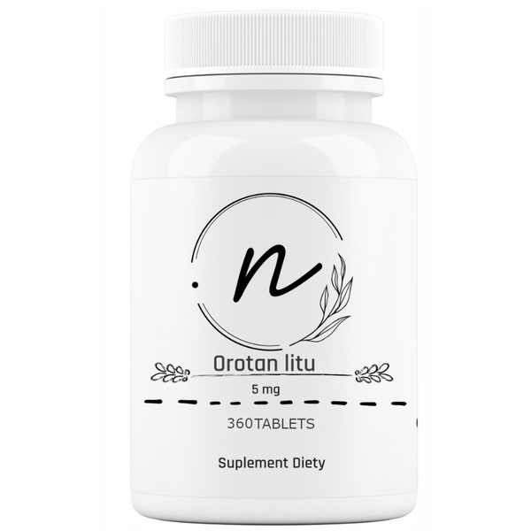 Lithium Orotate 5 mg 360 Vegan Tabletten Stimmung Schlaf & Gehirn Funktion Spurenelement