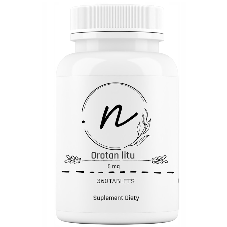 Orotato de litio 5 mg 360 comprimidos veganos Estado de ánimo, sueño y función cerebral Mineral traza imagen 1