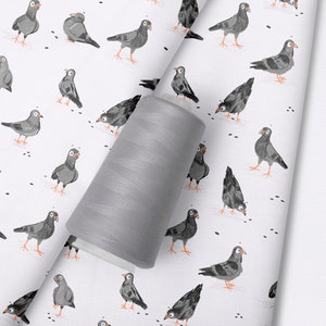 Pigeons Seamless Pattern INSTANT DOWNLOAD Background - Etsy