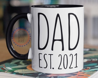 Dad Est 2025, Co Ed Baby Shower, New Dad Gift from Wife, New Dad Christmas Gift, You&#39;re going to be a dad, Pregnancy Announcement
