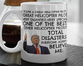 PILOT Gift Funny Trump Mug Best Pilot Birthday Christmas Jobs