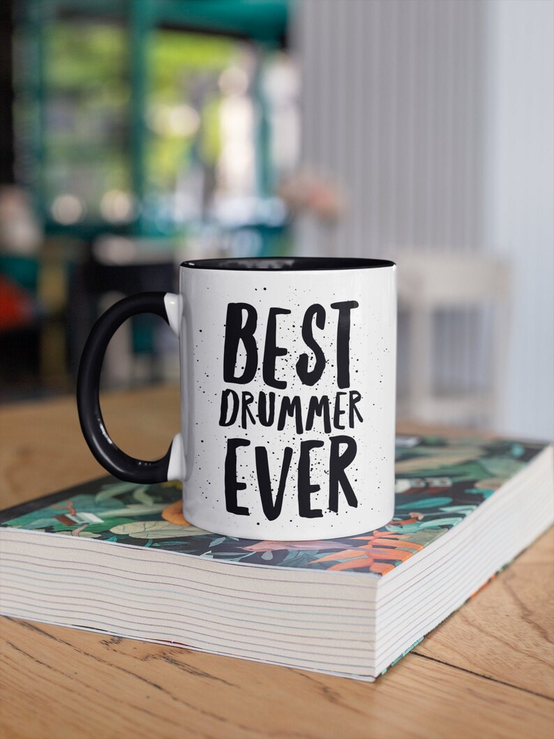 Best Drummer Ever Coffee Mug gift for drummer best drummer