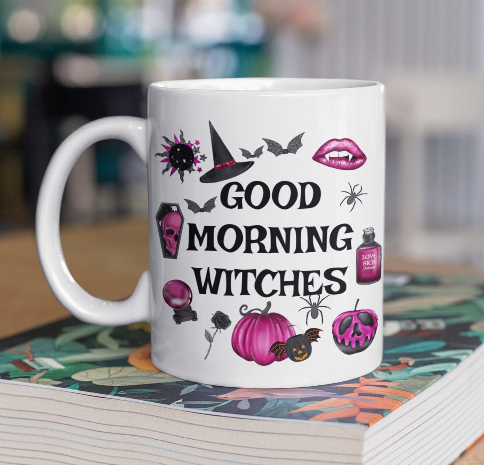 Good Morning Witches Coffee Mug Gothic Mug Goth Mug Gothic Etsy