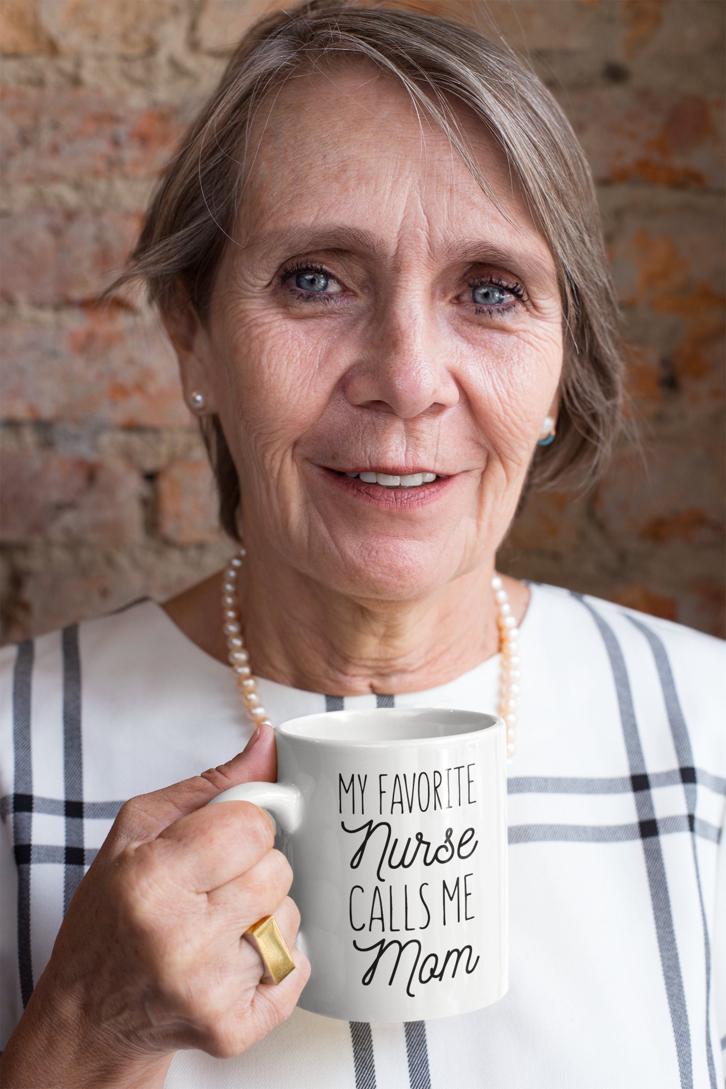 Nurse Mom Gift Nurse Coffee Mugs My Favorite Nurse Calls Me Etsy