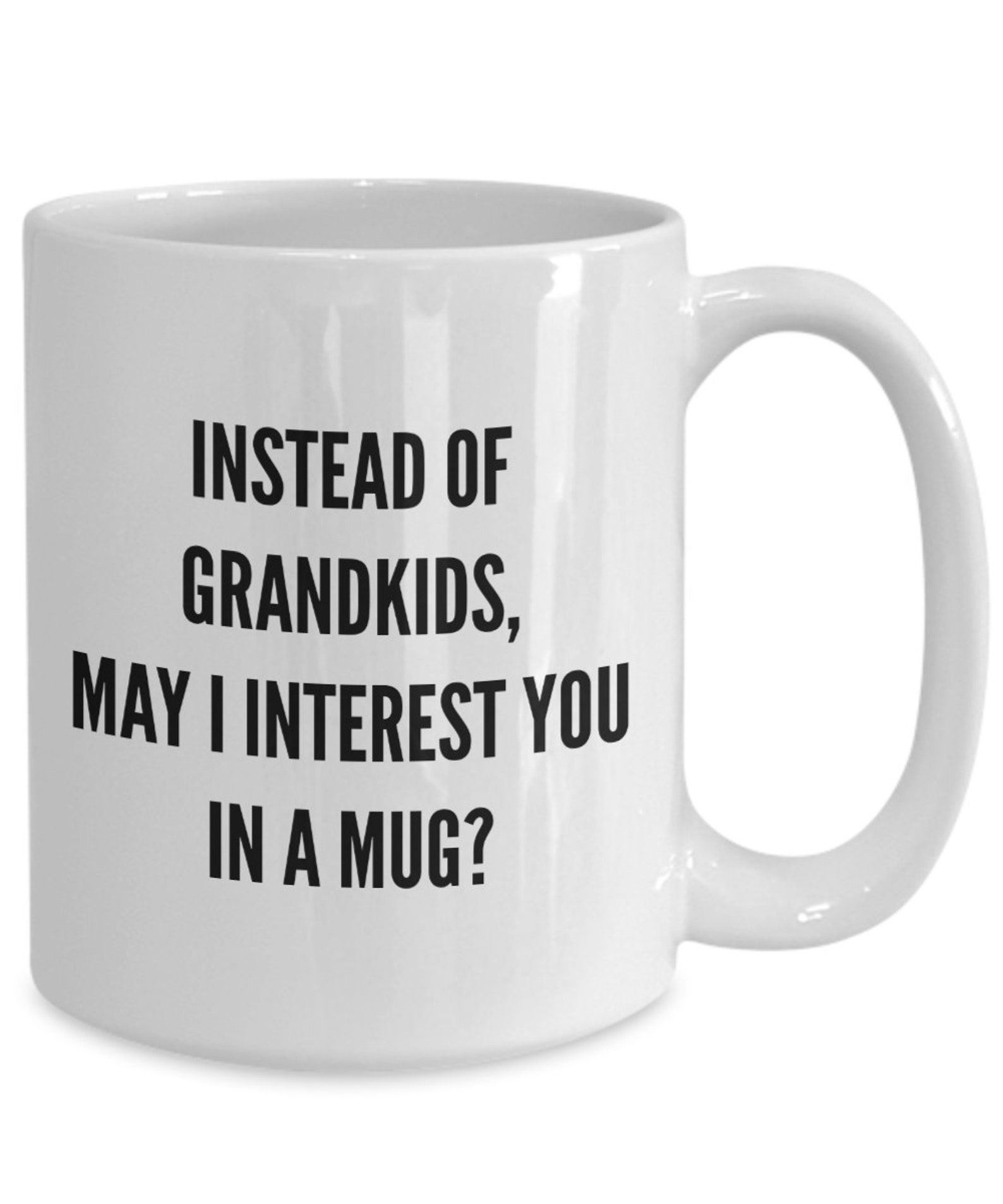Funny Mother's Day Mug Instead of Grandkids May I Etsy
