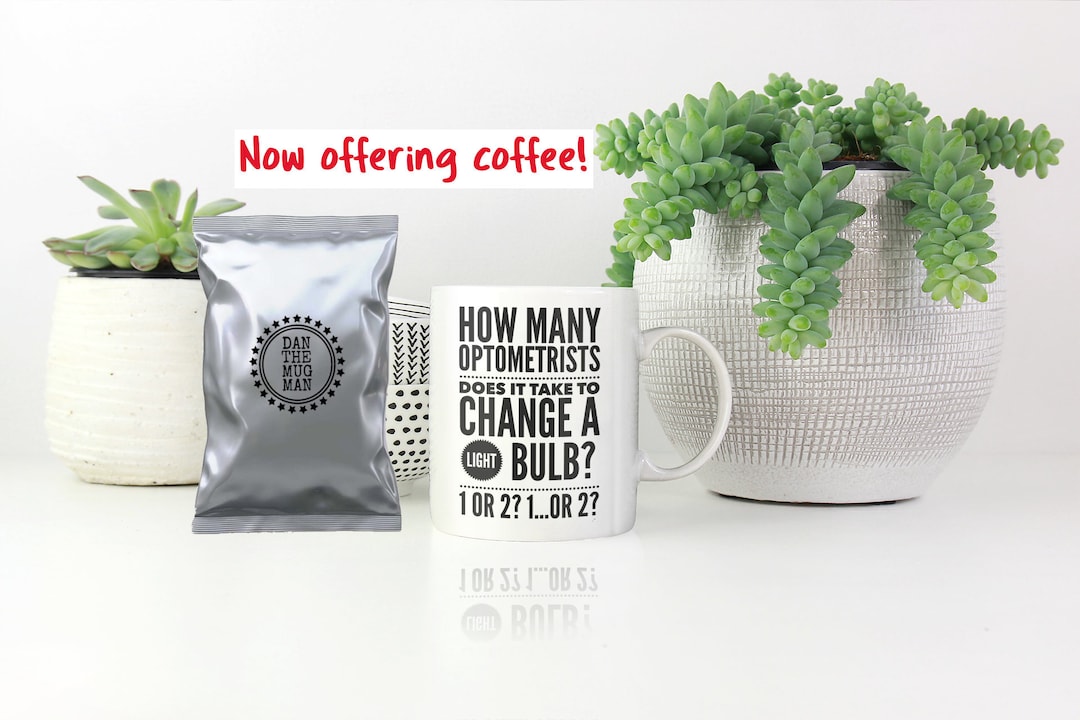 Funny Optometrist Mug, Gift for Optometrist, Eye Doctor Gifts