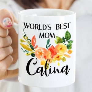 Personalized Mom Mug, Custom Mom Mug, Mug for Her
