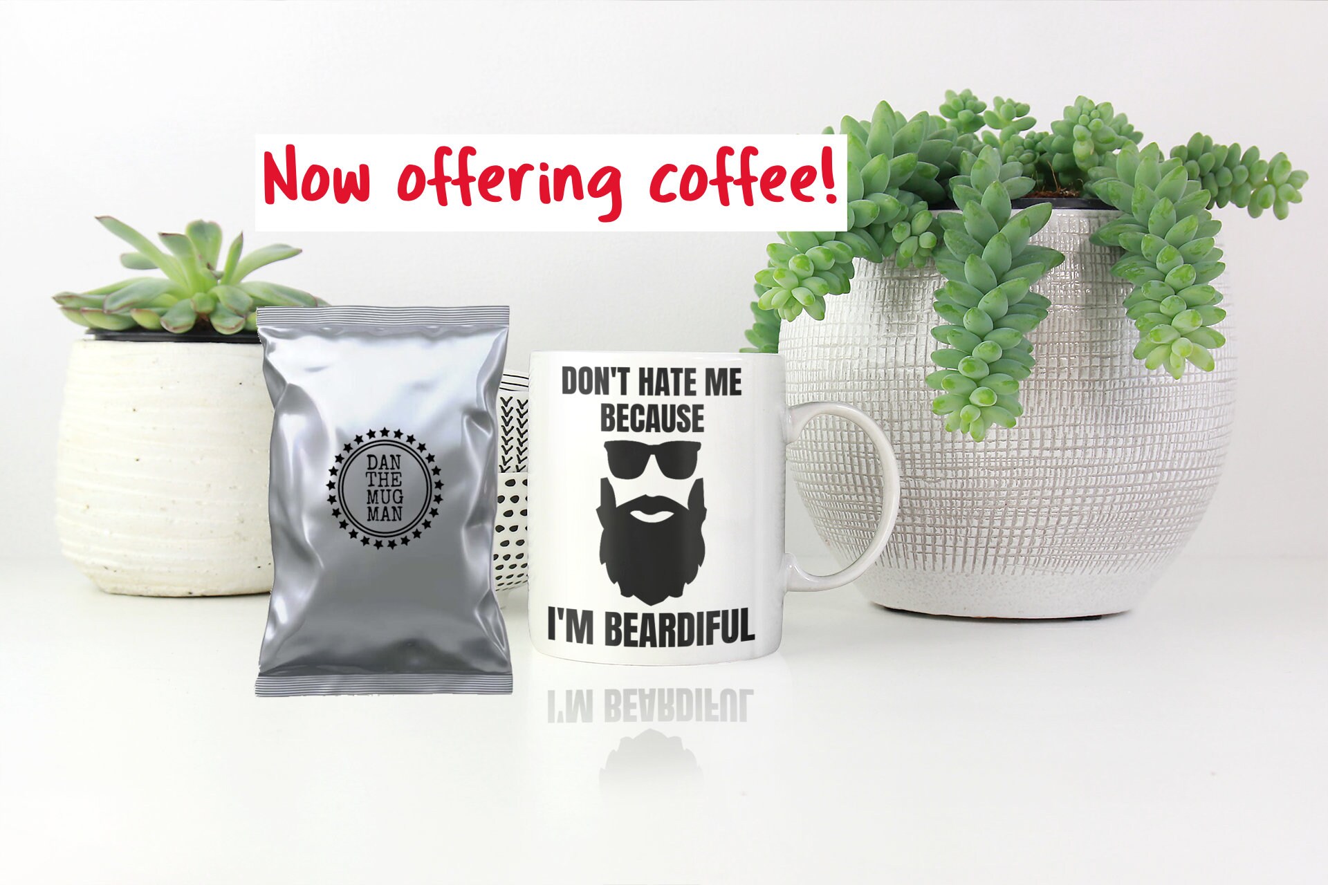 Don’t Hate Me Because I’m Beardiful Svg Graphic By Mizanrahmanmiraz