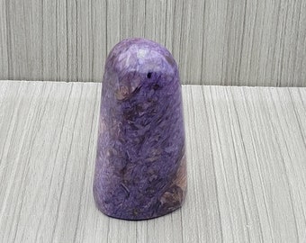 Charoite base cut