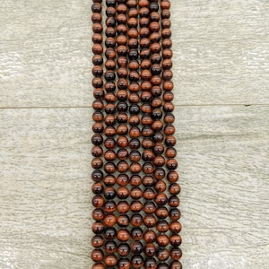 Red tiger eye pearls