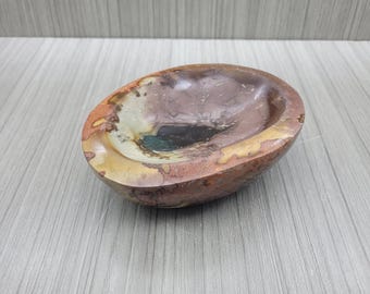 Polychrome jasper bowl