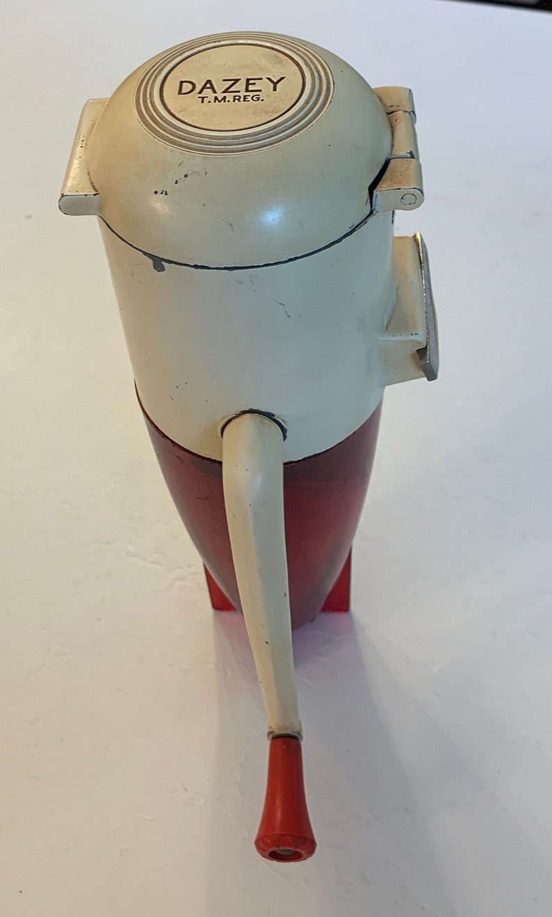 Vintage Dazey Red Torpedo/Rocket Manual Ice Crusher | Etsy