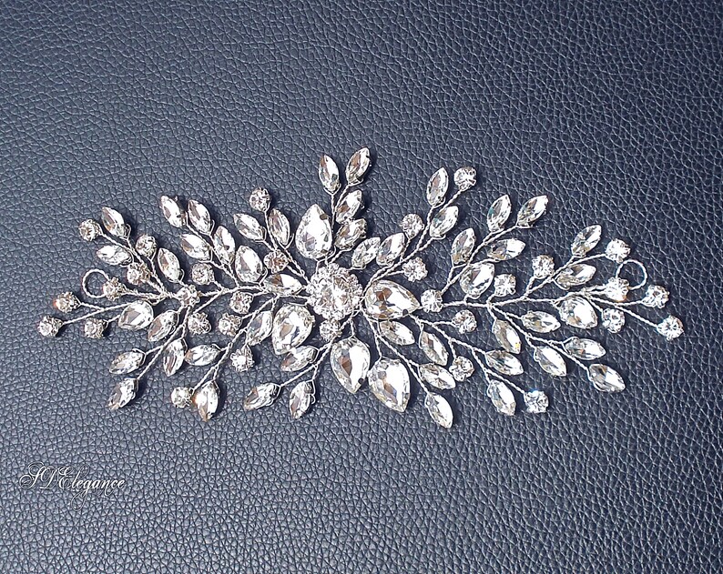 bridal diamond headpiece