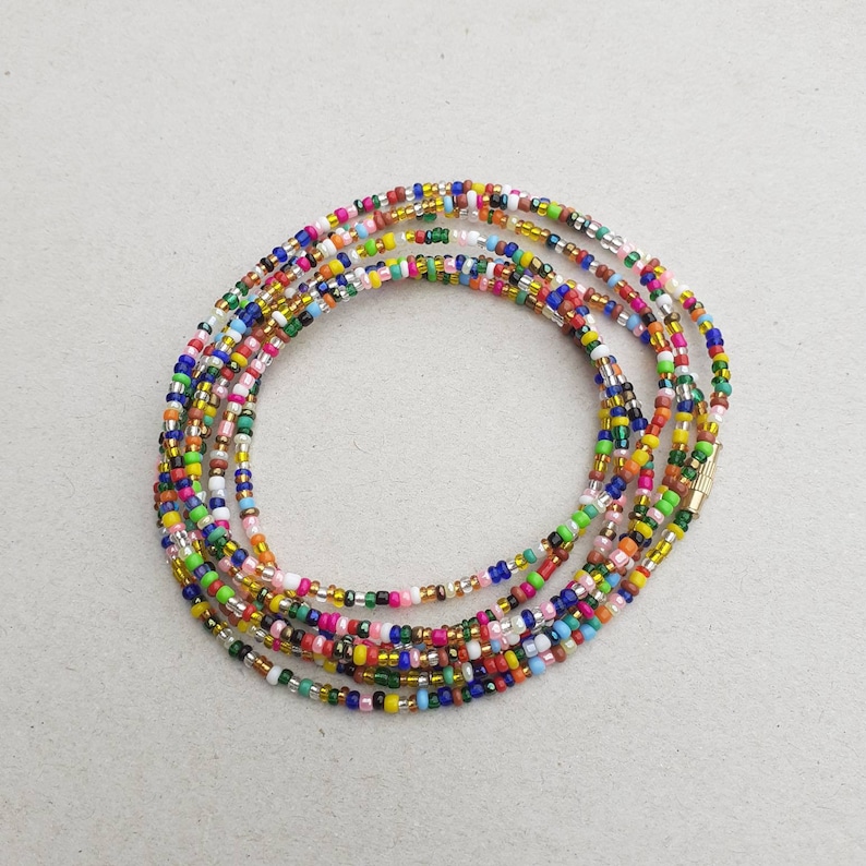 Waist beads Belly Chains,Waist accessory Waist chains All fun Color African Waist Beads- African Waist Beads Body jewellery