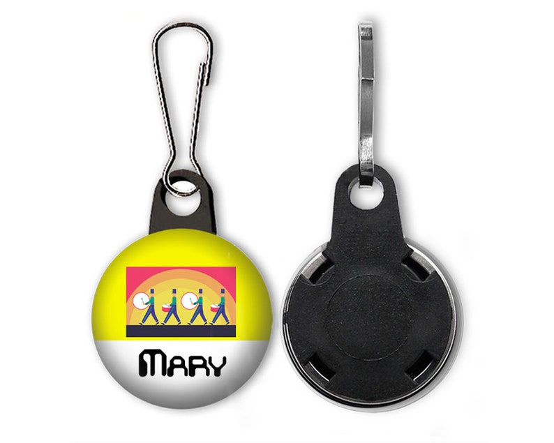 Personalized Zipper Pulls Wallet Zipper Pull Project Bag Zipper Pulls Backpack Zipper Pulls Coat Zipper Pull Zipper Charms Zipper Pull