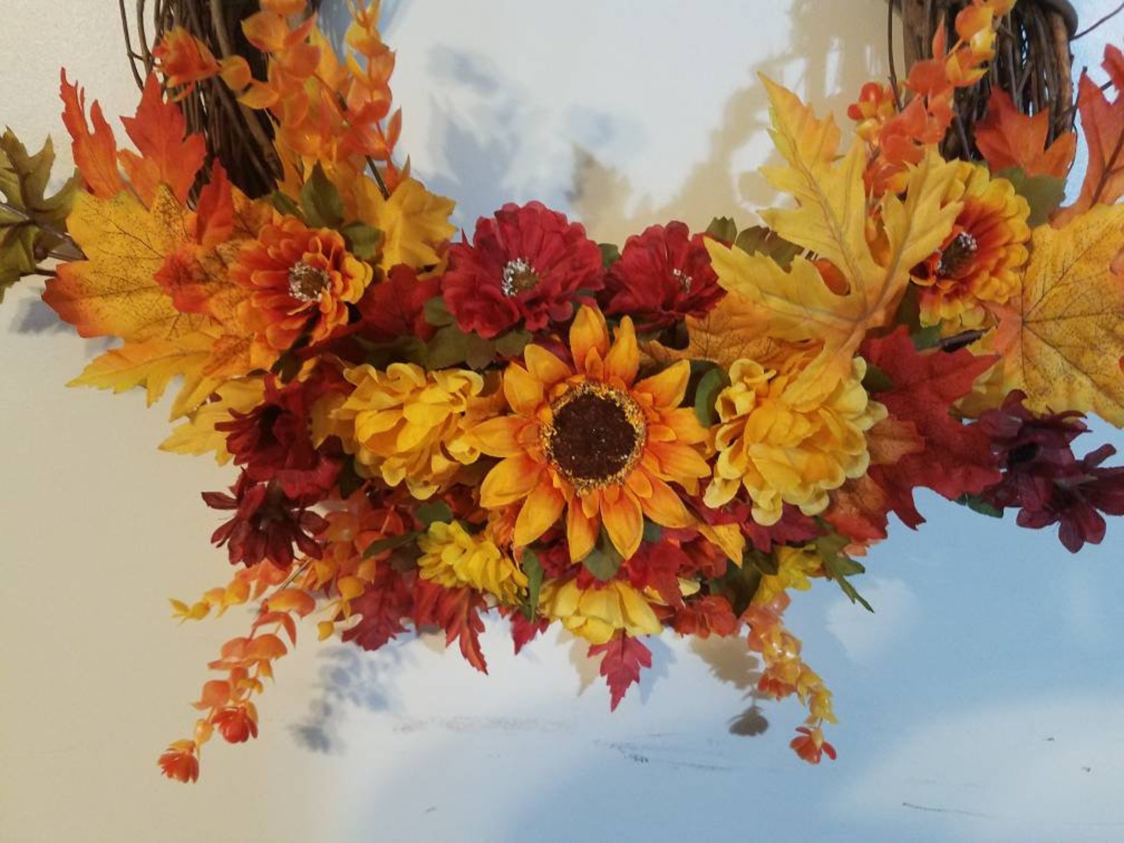 New 14 inch Fall Wreath Etsy