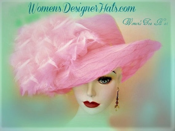 Kentucky Derby Hats, Women's Designer Hats With Feathers, Hats for
