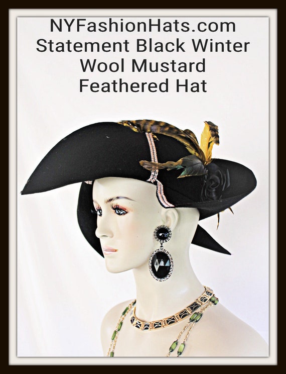 Black Mustard Gold Shaped Couture Evening Exclusive Winter  display picture 1