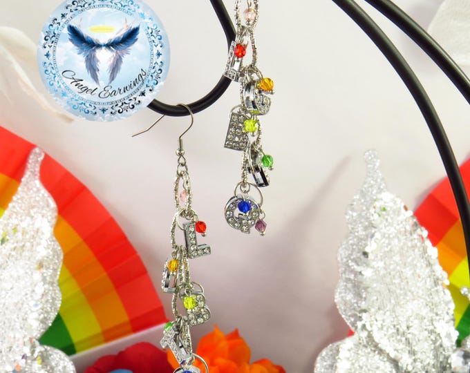 Rainbow Family – Pearl Bead – Bead Earrings - Stainless-Steel - Hypoallergenic - Rainbow