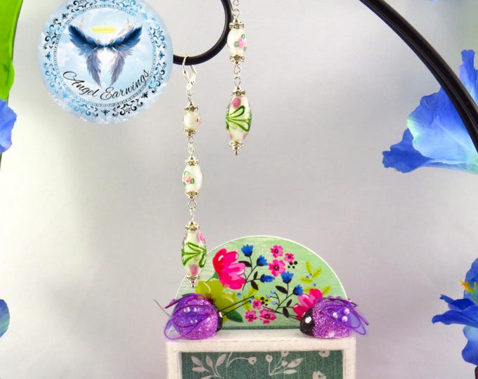 Spring has Sprung - Glass Beads - Silver-Plated - Hypoallergenic