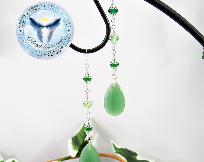 Can't Pinch This - Bead Earrings - Glass Beads - Stone - Silver Plated - Hypoallergenic