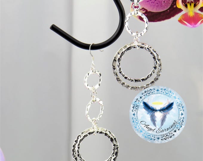 Just hoopin around - Hoop Earrings - Double Hoops - Silver Plated - Hypoallergenic