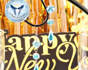 Cheers - Bead Earrings - Glass Beads - Beads - Crystal Pearls - Silver Plated - Hypoallergenic