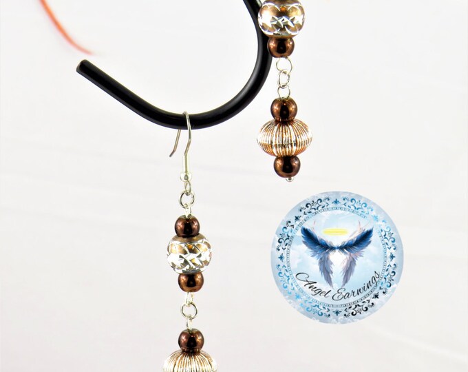 Bar Maiden - Bead Earrings - Glass Beads - Stainless Steel - Hypoallergenic