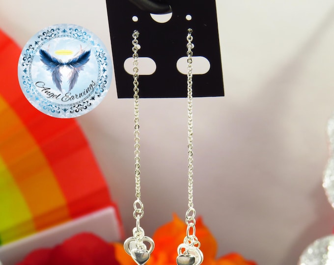Those that Matter don’t Mind - Sterling Silver - Silver-Plated - Hearts - Hypoallergenic