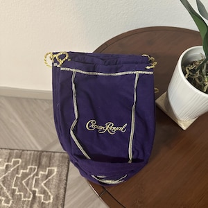 25 Crown Royal Bags purple