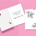 DIY Printable 8.5x11 Valentines Day Card for Adults to Print From Home ...