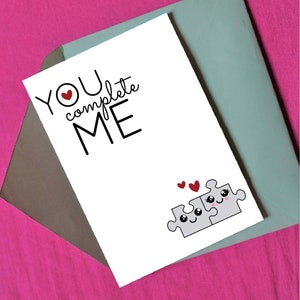 DIY Printable 8.5x11 Valentines Day Card for Adults to Print From Home ...