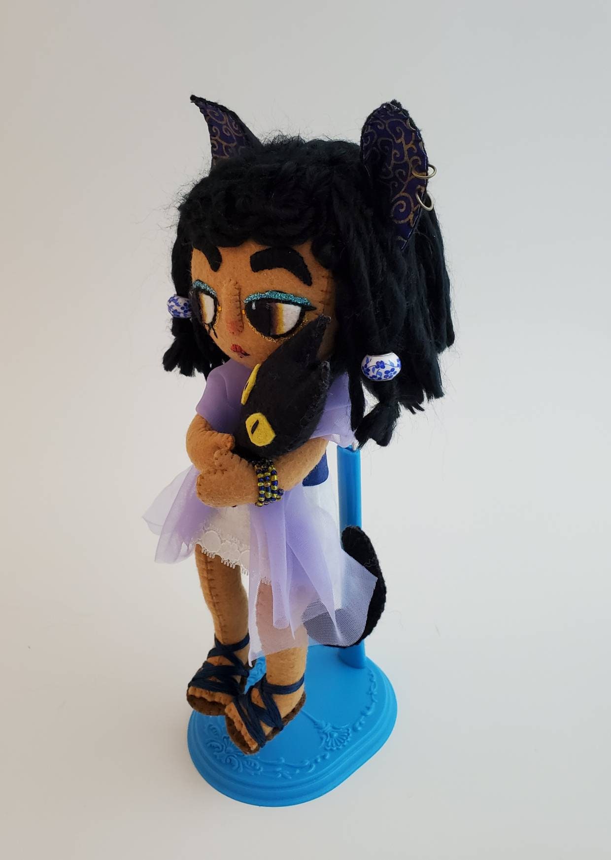 Art doll The Original Crazy Cat Lady | Etsy
