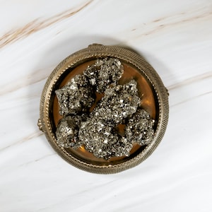 Pyrite nugget raw piece fool's gold protection stone