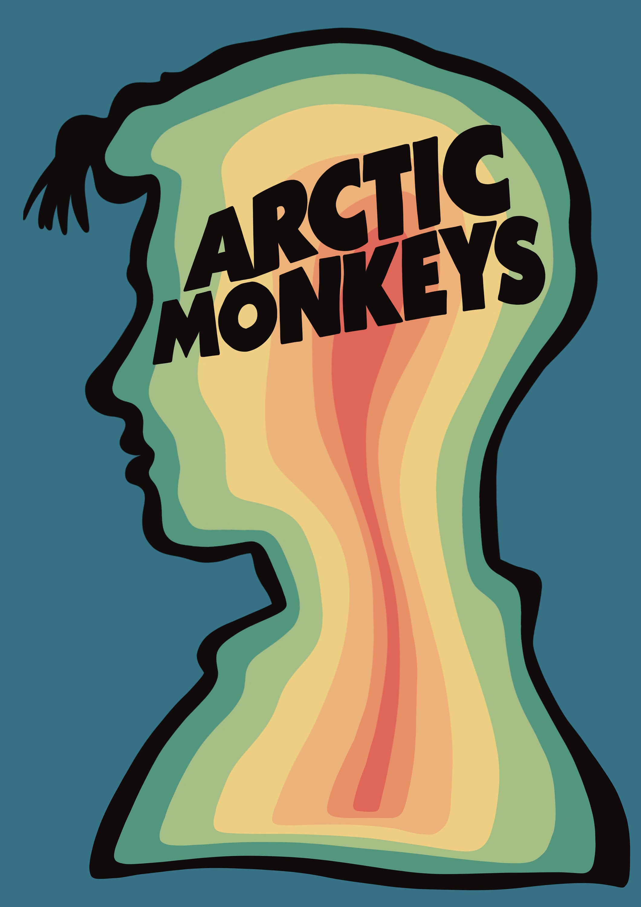Arctic Monkeys Poster Alex Turner Wall Art Digital Print Etsy